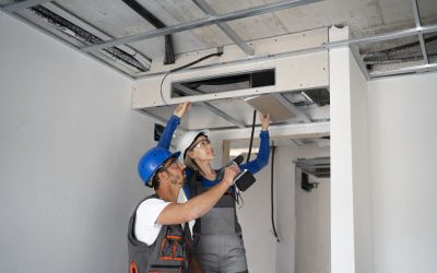 medium shot people wearing helmets